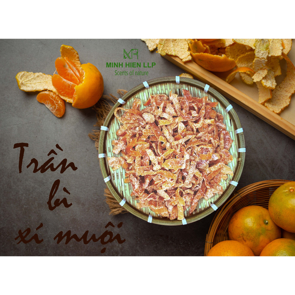 Trần bì xí muội Minh Hiền Đà Lạt (mứt trần bì, trần bì chua ngọt) - Đặc sản Đà Lạt- Date 05/22/2024