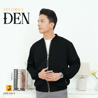 Jamin Premium Áo Khoác Cao Cấp Nam, chất liệu lụa , 2 Lớp chống nắng, thấm hút, siêu mỏng, nhẹ, mát, thanh lịch, LCY02