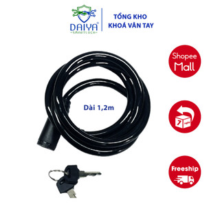 Khóa dây cáp chống cắt, chống trộm xe máy, xe đạp daiya smart lock zx2103