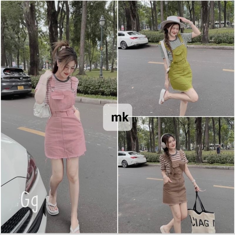 SÉT YẾM KAKI SỌC [FREESIZE]