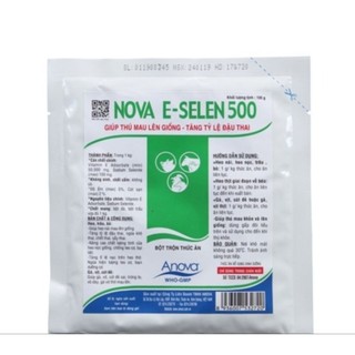 Nova e selen 500 100 gram lên giống