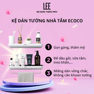 Kệ ngang không có thanh treo ecoco , kệ nhà tắm, kệ nhà bếp đa năng