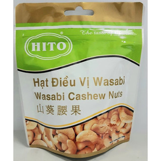Hạt điều vị wasabi- hito 100g cay nồng hoà vị