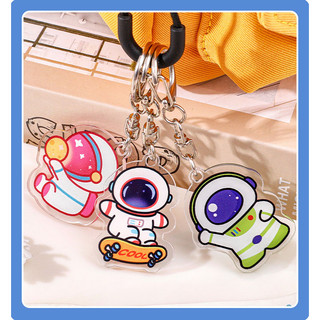 Móc khóa phi hành gia hoạt hình cute,đáng yêu
