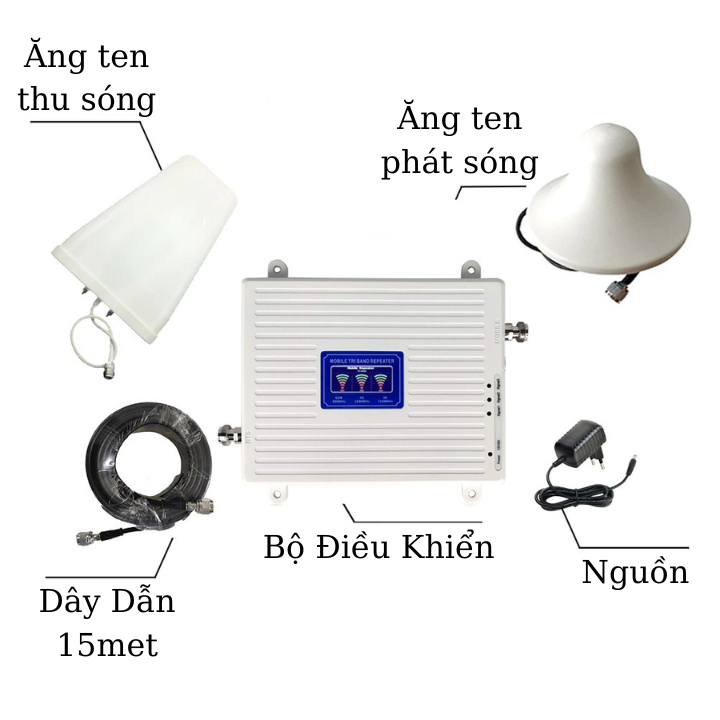 BỘ KÍCH SÓNG,DI ĐỘNG DM2 - 2G-3G-4G CỰC MẠNH CHO TẤT CẢ CÁC MẠNG, LẮP ĐẶT ĐƠN GIẢN, KHÔNG CẦN CÀI ĐẶT - AESHOP.VIP | BigBuy360 - bigbuy360.vn