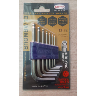 Bộ Lục giác EIGHT TS 7S japan Hex Key set
