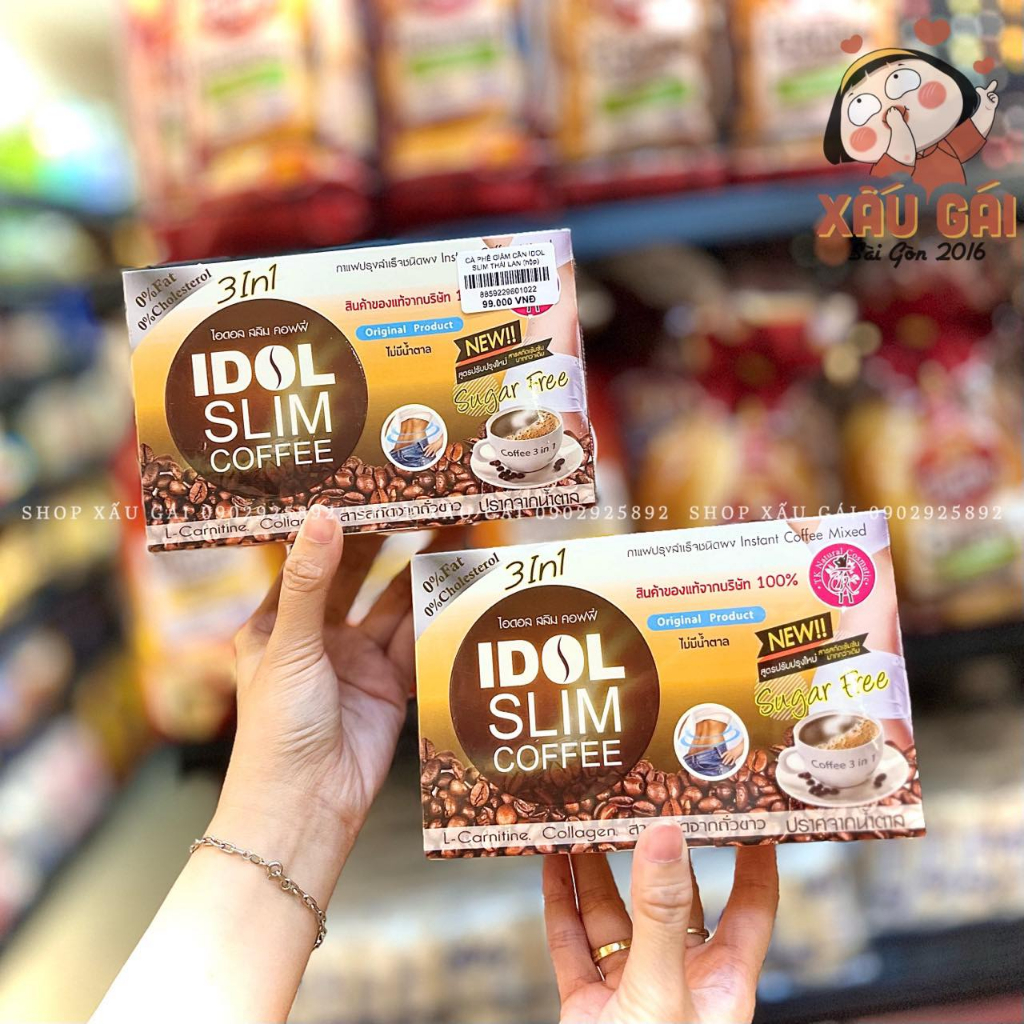 Cà Phê Giảm Cân idol Slim Coffee Thái Lan