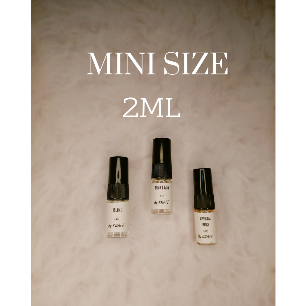 SIZE MINI 2ML CÁC MÙI HƯƠNG