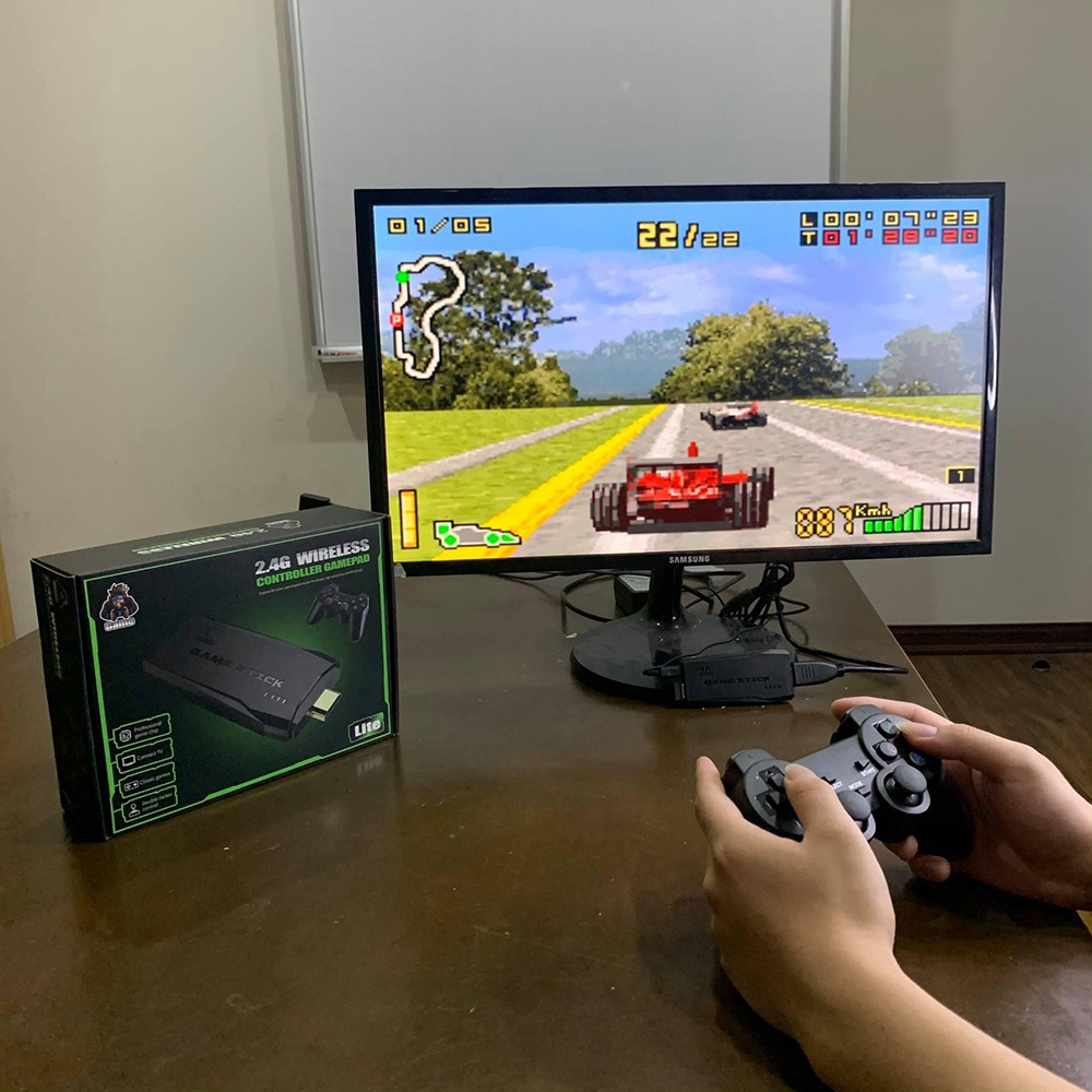 Máy chơi game cầm tay 4 nút kết nối HDMI 10000 trò chơi cổ điển PS1/Nitendo switch/FC Compact/FC, Bảo hành 24 tháng | BigBuy360 - bigbuy360.vn