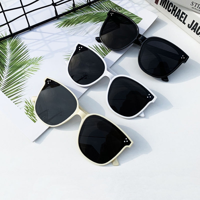 beautycoco🍊Kính mát gọng vuông chống tia UV400 Hàn Quốc,mắt kính thời trang nam nữ form unisex phong cách Ulzzang bảo vệ mắt