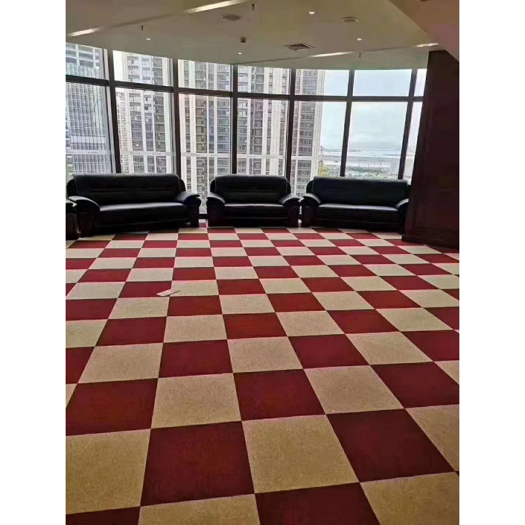 Thảm trải sàn phòng ngủ trang trí khách sạn thảm nỉ ghép lót sàn nhà dày 5mm, sự kiện tấm 50x50