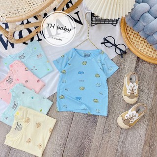 Áo cộc tay avar thun lạnh cho bé (Sơ Sinh -13kg)