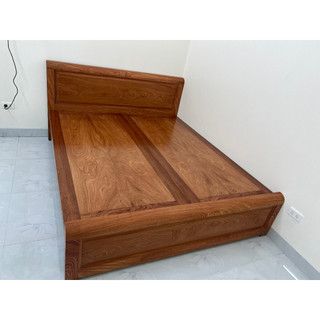 Giường Ngủ Gỗ Hương Đá 1m8 Phản Liền Hàng Dày ( Ván gỗ Venner )