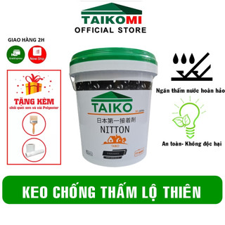 Keo Chống Thấm 2 Thành Phần Nitton Taikomi - Ngăn thấm nước cho bề mặt bê tông, xi măng cát. Phân Phối Chính Hãng