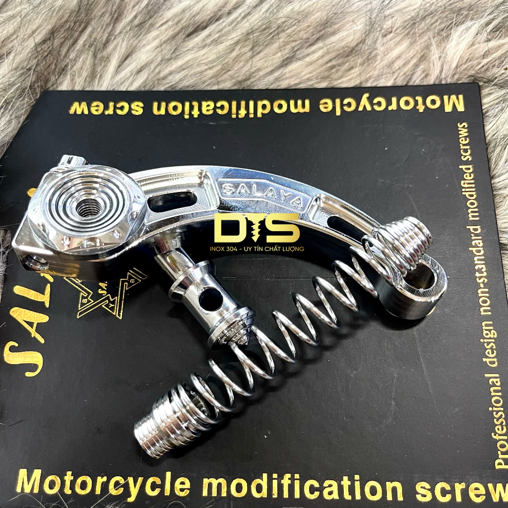 CÀNG SALAYA INOX 304 THẲNG + CONG +LÒ XO NGUYÊN KHỐI ĐIÊU KHẮC TỈ MỈ NÉT TỚI TẬN CM