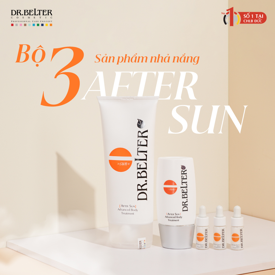 Kem nhả nắng sinh học Dr.Belter After Sun Advanced Body 815-Chính hãng Đức