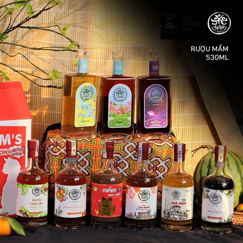 DÂU TẰM HOA NHÀI - nước hoa quả lên men