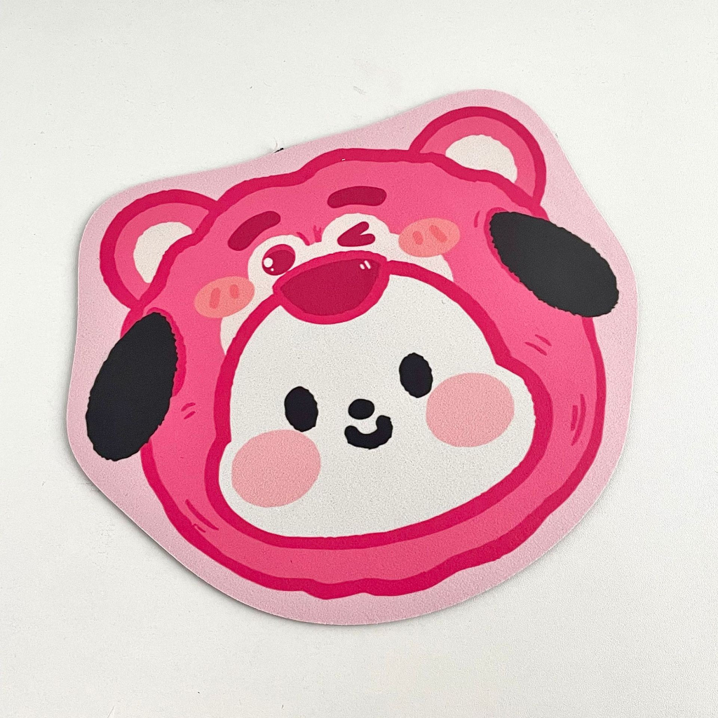 Tấm lót chuột máy tính in hình dễ thương decor bàn học