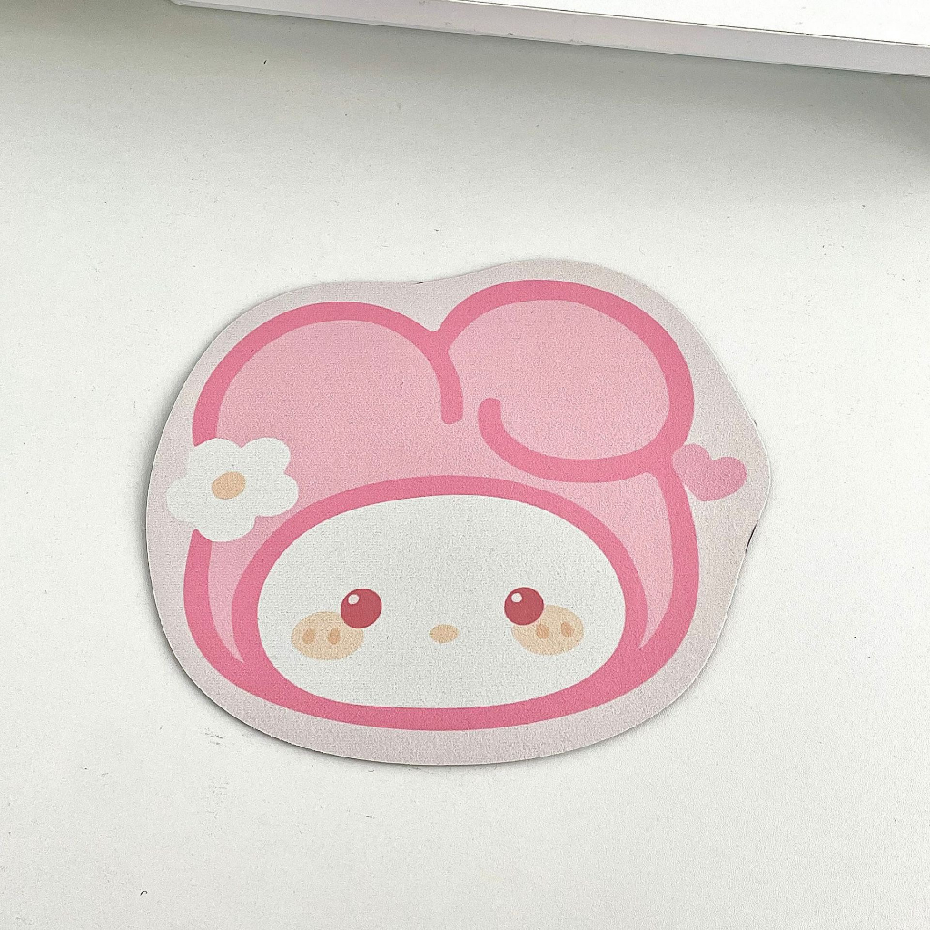 Tấm lót chuột máy tính in hình dễ thương decor bàn học