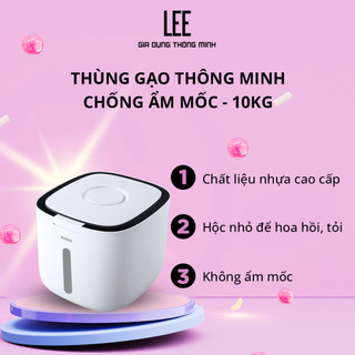 Thùng gạo thông minh ecoco chống ẩm mốc - sức chứa 10kg