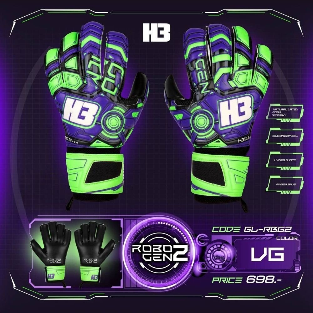 Găng tay thủ môn H3 ROBO GEN 2
