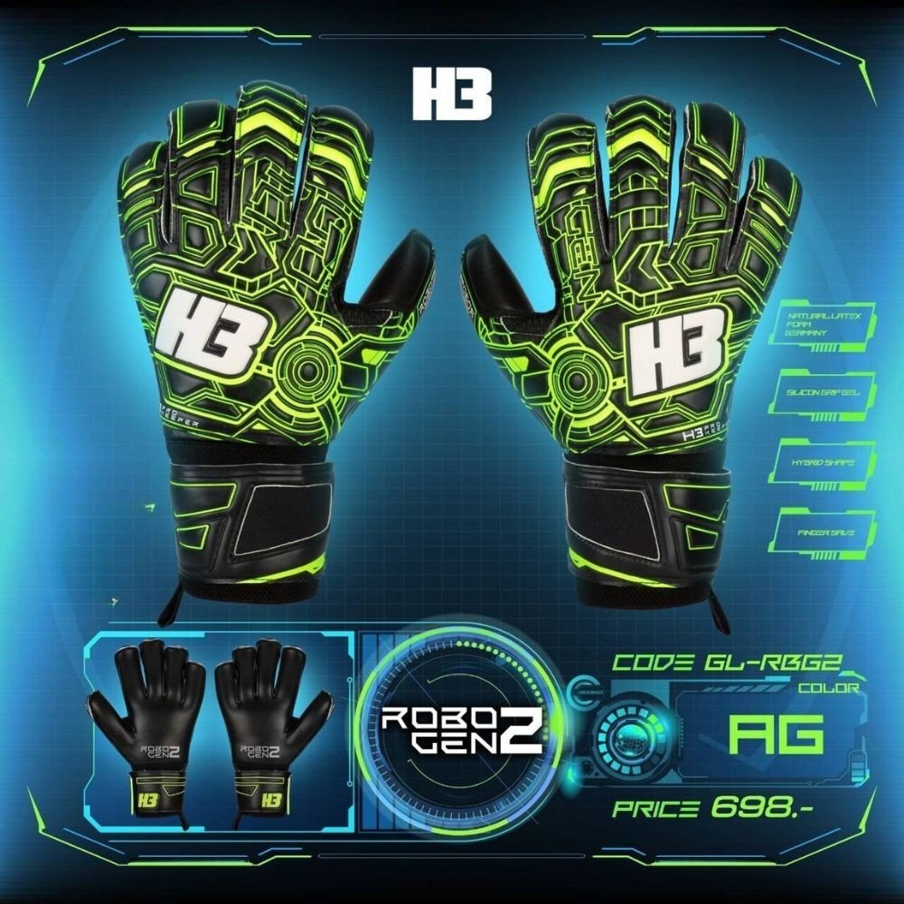 Găng tay thủ môn H3 ROBO GEN 2