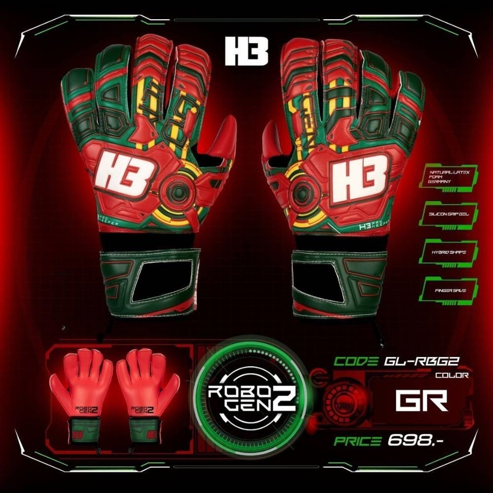 Găng tay thủ môn H3 ROBO GEN 2