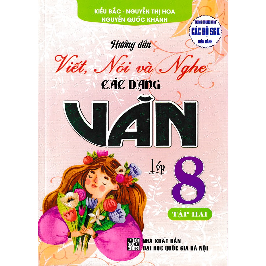 Sách - Hướng dẫn viết,nói và nghe các dạng văn lớp 8 (Dùng chung cho các bộ SGK) - Tập 2