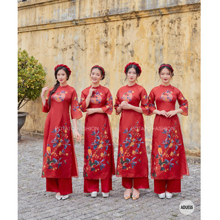 Sét áo dài Dạ Nguyệt cao cấp