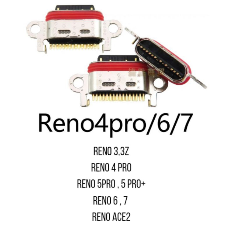 Chân Sạc Oppo Reno 4 Pro , Reno 3 , Reno 3z , Reno 6 , Reno 7 ,  Reno 5 Pro , Reno 5 Pro Plus , Reno ACE2