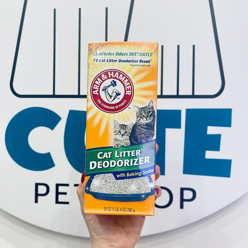 Bột Baking Soda Khử Mùi Hôi Cát Mèo Arm & Hammer Cat Litter Deodorizer
