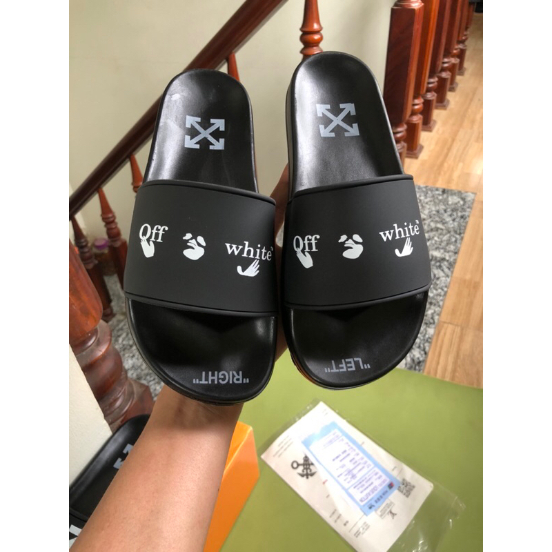 Dép quai ngang off white sản phẩm hót nhất 2023