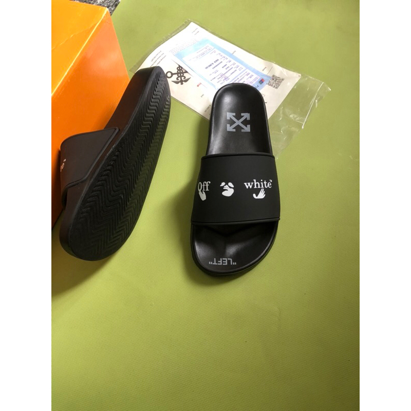 Dép quai ngang off white sản phẩm hót nhất 2023
