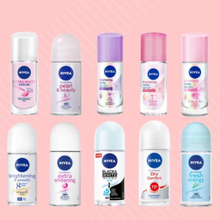 Lăn Ngăn Mùi NIVEA Sáng Mịn | Mờ Thâm | Se Khít Lỗ Chân Lông 25ml, 50ml