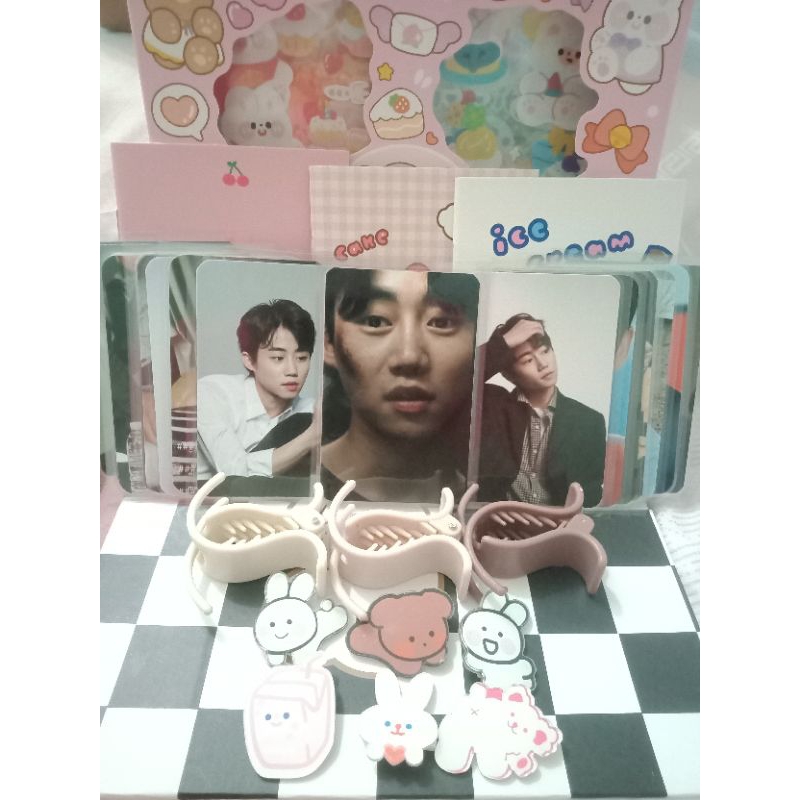 FREE SHIP đơn từ 45k tặng quà full box | Card parkjibin bo góc ép plastic cứng 6×9 chọn hình có sẵn