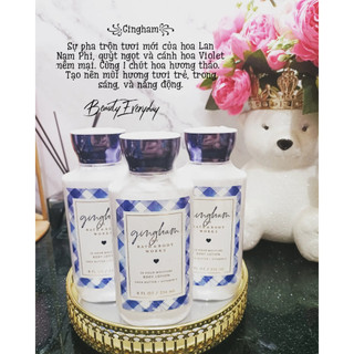 Sữa dưỡng thể gingham - body lotion bath & body works 236ml