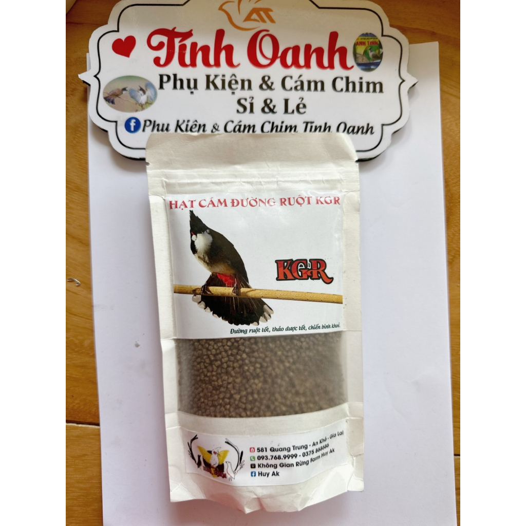 Cám chim chào mào đường ruột KRG -200G
