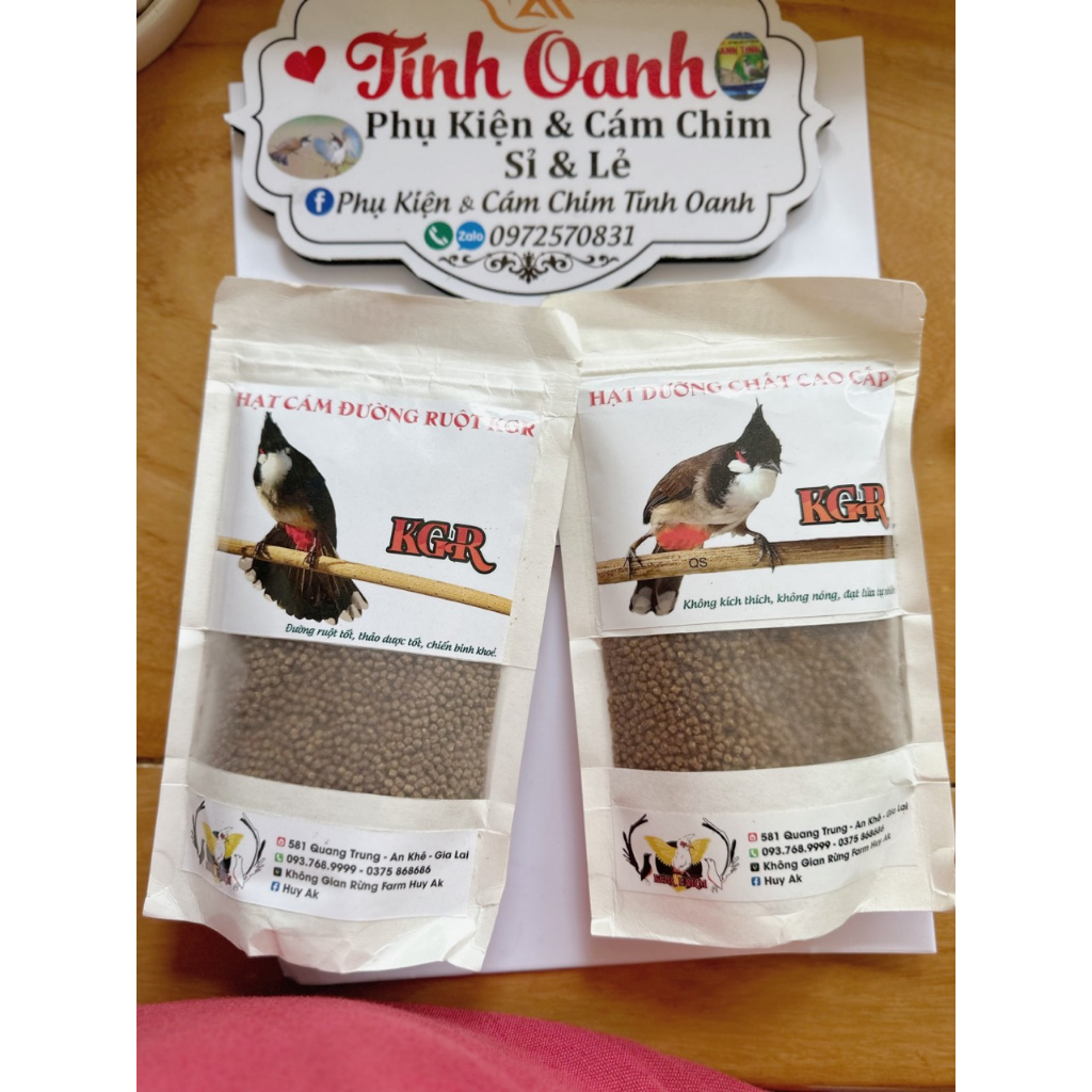 Cám chim chào mào đường ruột KRG -200G