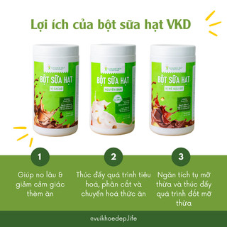 [MUA 1 TẶNG 1] Bột Sữa Hạt Dinh Dưỡng (date Chuối 11/2023) - 450g