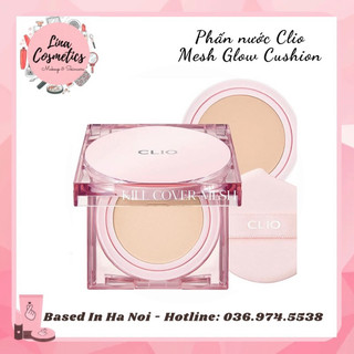 Phấn Nước Clio Kill Cover Mesh Glow Cushion SPF50+ PA++++ Bản vuông mới