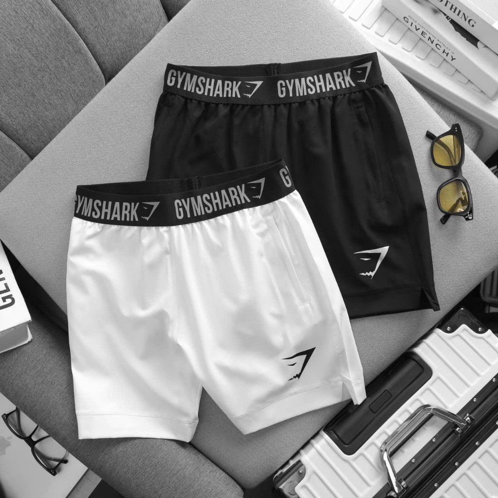 Quần Short Vải Dù Gió Lưng Thun Liền Ôm Body Quần short đùi thể thao Unisex Nhanh khô thoáng mát Tập Gym chơi Bóng Rổ Te