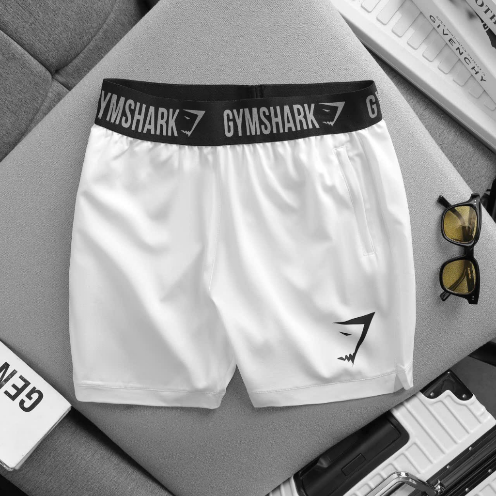 Quần Short Vải Dù Gió Lưng Thun Liền Ôm Body Quần short đùi thể thao Unisex Nhanh khô thoáng mát Tập Gym chơi Bóng Rổ Te