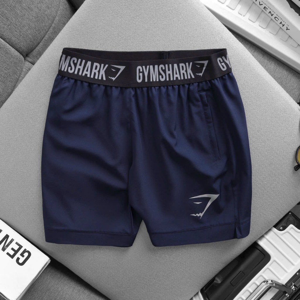 Quần Short Vải Dù Gió Lưng Thun Liền Ôm Body Quần short đùi thể thao Unisex Nhanh khô thoáng mát Tập Gym chơi Bóng Rổ Te