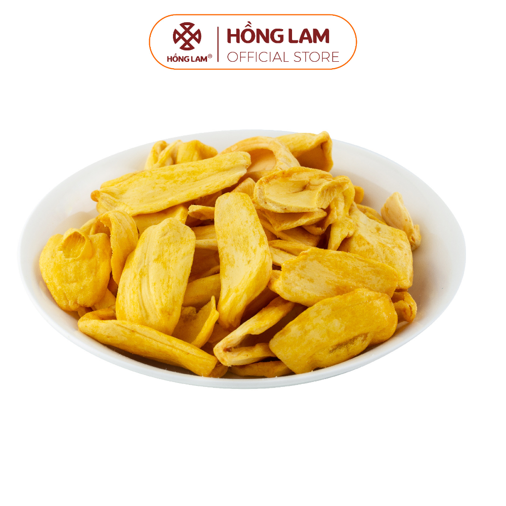 Mít sấy giòn Hồng Lam gói (180gr). Có vị thơm, giòn ngọt