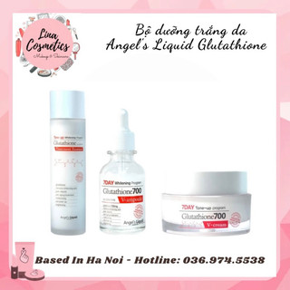 Bộ Dưỡng Trắng Angel's Liquid Whitening Program Glutathione