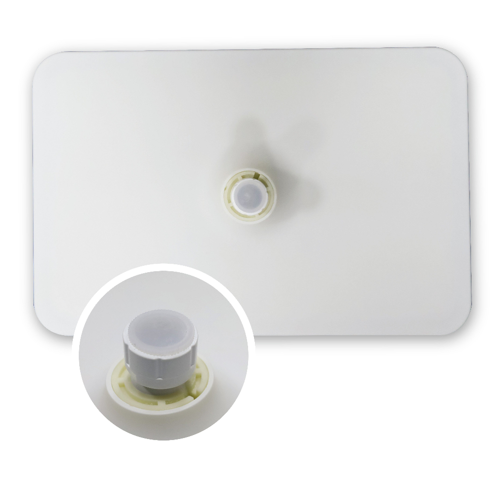 Bộ bát sen nhà tắm Palado PLD2211G - Vòi hoa sen bát chữ nhật, nhựa ABS cao cấp