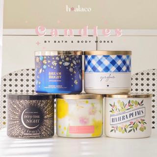 [TỔNG HỢP] NẾN THƠM 3 BẤC - SCENTED CANDLES 3-WICKS BATH & BODY WORKS