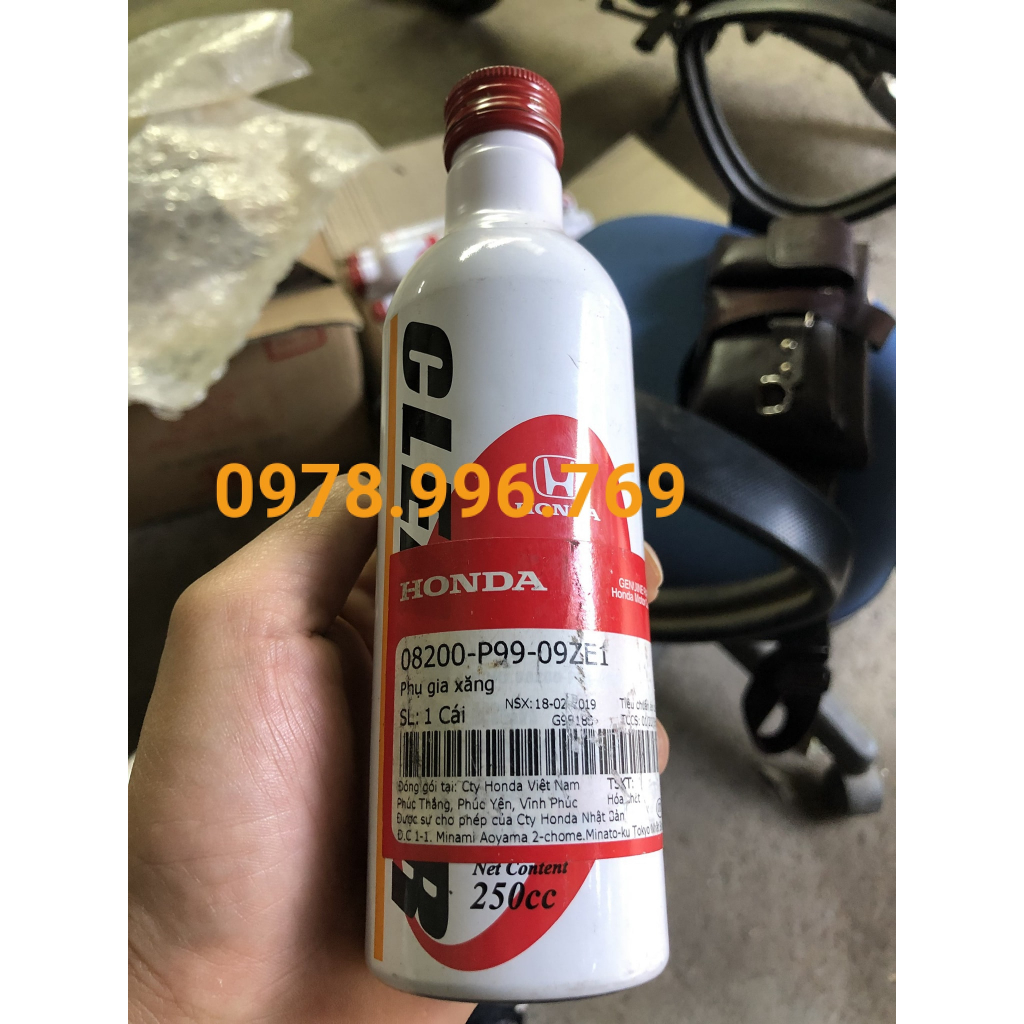 phụ gia xăng chính hãng của honda
