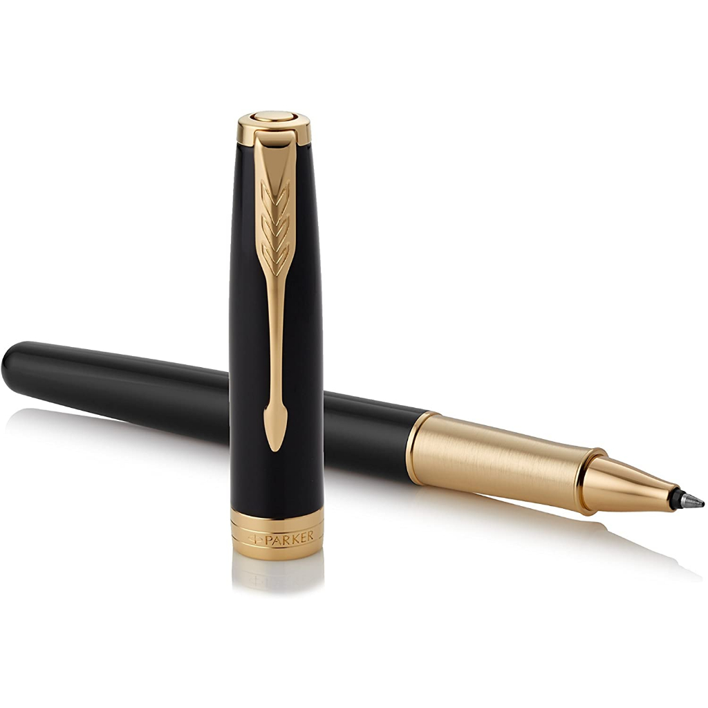 Bút lông bi cao cấp Parker Sonnet X-Black GT TB-1950787 Mạ Vàng 18K