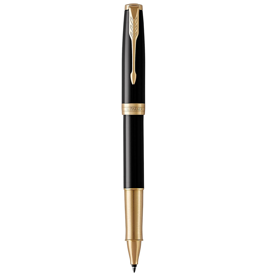 Bút lông bi cao cấp Parker Sonnet X-Black GT TB-1950787 Mạ Vàng 18K